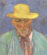 Vincent Van Gogh Portrait of Patience Escalier Shepherd in Provence (nn04) oil painting on canvas